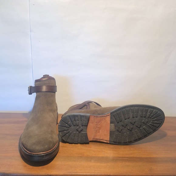 Coach Men’s Bryce size 9.5D BRYCE BOOT (COACH Q6187)
DARK MOSS/MAHOGANY Suede - Picture 4 of 11